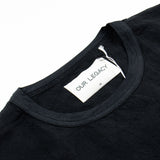 Our Legacy - Weaved T-shirt - Washed Black Linen