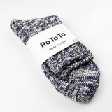 RoToTo - Low Gauge Slub Socks - Navy