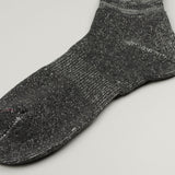 RoToTo - Washi Pile Crew Socks - Dark Gray