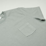 Schnayderman's - Garment Dyed Pocket T-shirt - Slate Green