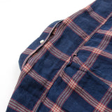 Schnayderman's - Leisure Linen Check One - Blue & Red