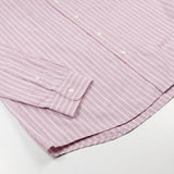 Schnayderman's - Leisure Shirt Barre Faded Stripe One - Red