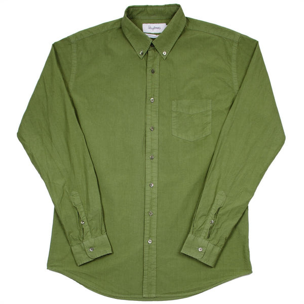 Schnayderman's - Leisure Shirt Poplin One - Military Green