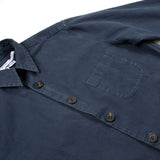 Schnayderman's - Overdyed Overshirt One - Dark Blue