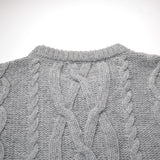 Soulland - Gaedicke Cable Knit Sweater - Grey