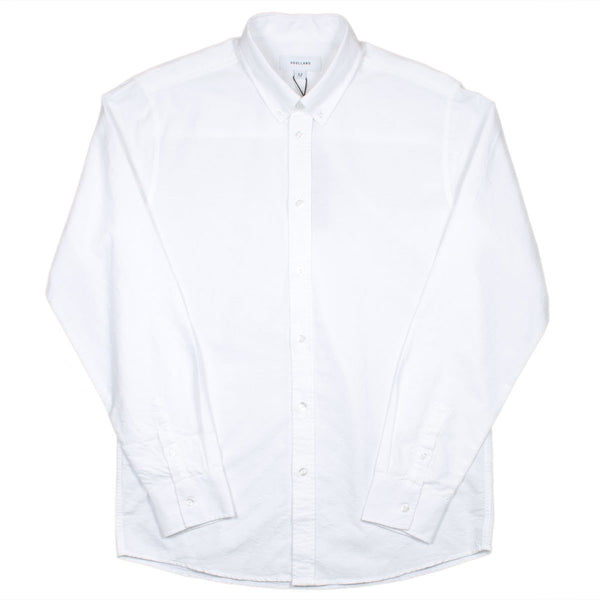 Soulland - Goldsmith Oxford Shirt - Light Blue with Dots