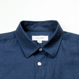 Soulland - Logan Linen Shirt - Navy