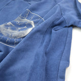 Soulland - Vibe Printed Sweatshirt - Indigo Blue