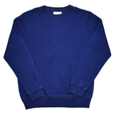 Soulland - Warners Sweater in 3D Effect Braided Fabric - Raw Indigo