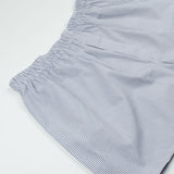 Sunspel - Classic Boxer Shorts - Navy / White Stripes