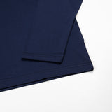 Sunspel - Long Sleeve Crew Neck T-shirt - Navy