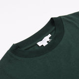 Sunspel - Long Sleeve Mock Turtle T-shirt - Bottle Green