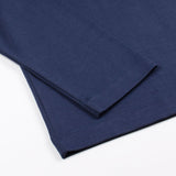 Sunspel - Long Sleeve Mock Turtle T-shirt - Navy