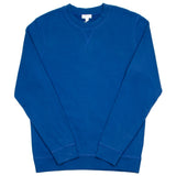 Sunspel - Loopback Sweatshirt - Cobalt Blue