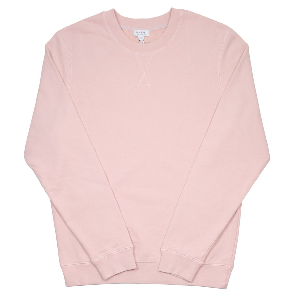 Sunspel - Loopback Sweatshirt - Dusty Pink