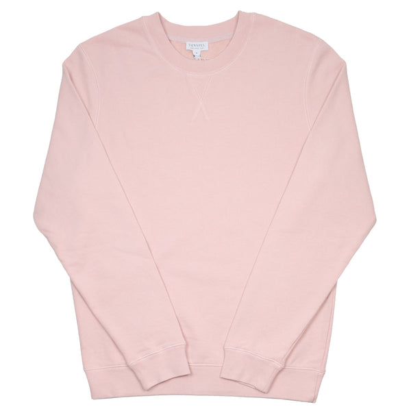 Sunspel - Loopback Sweatshirt - Dusty Pink