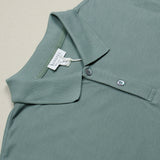 Sunspel - Short Sleeve Piqué Polo Shirt - Sage