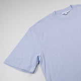 Sunspel - Short Sleeve Relaxed Slub Cotton Crew Neck T-shirt - Sky