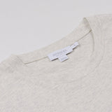 Sunspel - Short Sleeve Riviera Crew Neck T-shirt - Archive White Mel.