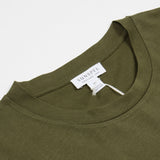 Sunspel - Short Sleeve Riviera Crew Neck T-shirt - Military Green