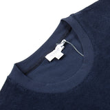 Sunspel - Short Sleeve Terry T-shirt - Navy