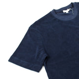 Sunspel - Short Sleeve Terry T-shirt - Navy
