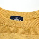 The Jante Law – JL 408 R-neck Sweater – Banane