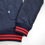 This Is Not A Polo Shirt. – Reversible Harrington Jacket – Navy / Green