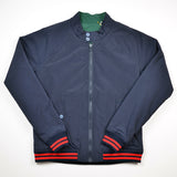 This Is Not A Polo Shirt. – Reversible Harrington Jacket – Navy / Green