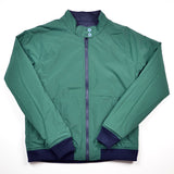 This Is Not A Polo Shirt. – Reversible Harrington Jacket – Navy / Green