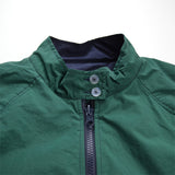 This Is Not A Polo Shirt. – Reversible Harrington Jacket – Navy / Green