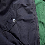 This Is Not A Polo Shirt. – Reversible Harrington Jacket – Navy / Green