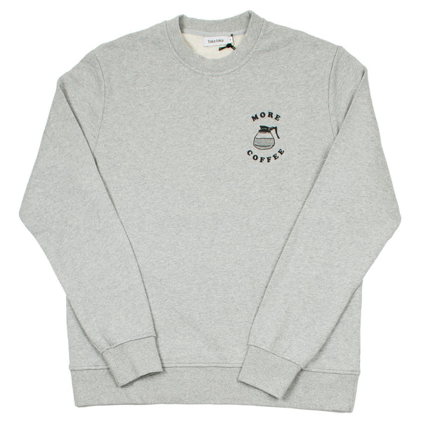 Toka Toka - Bruce More Coffee Sweatshirt - Grey