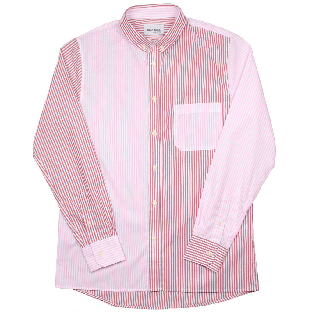 Toka Toka - Peter Parasol Shirt - Multi (Pink Stripes)