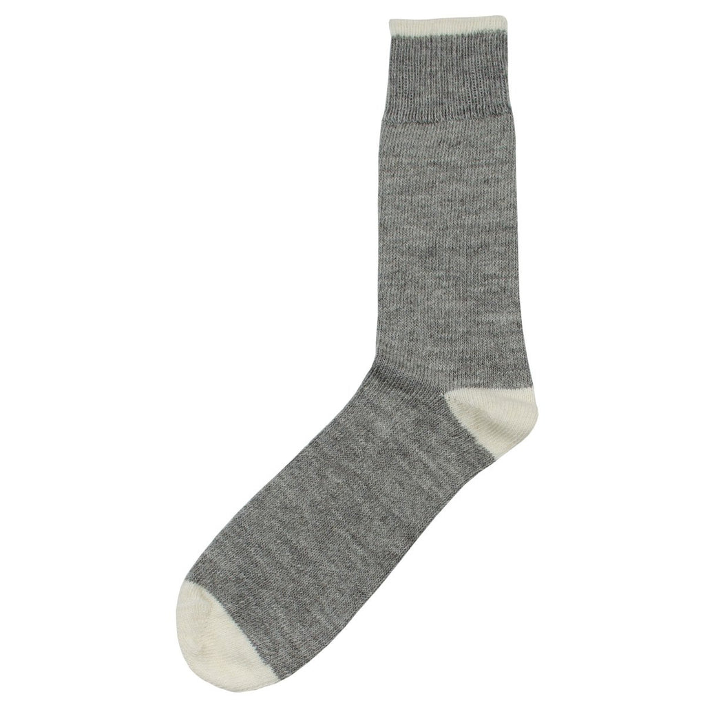 Universal Works - Alpaca Socks - Grey Marl
