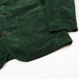 Universal Works - Bakers Jacket Cord - Forest Green
