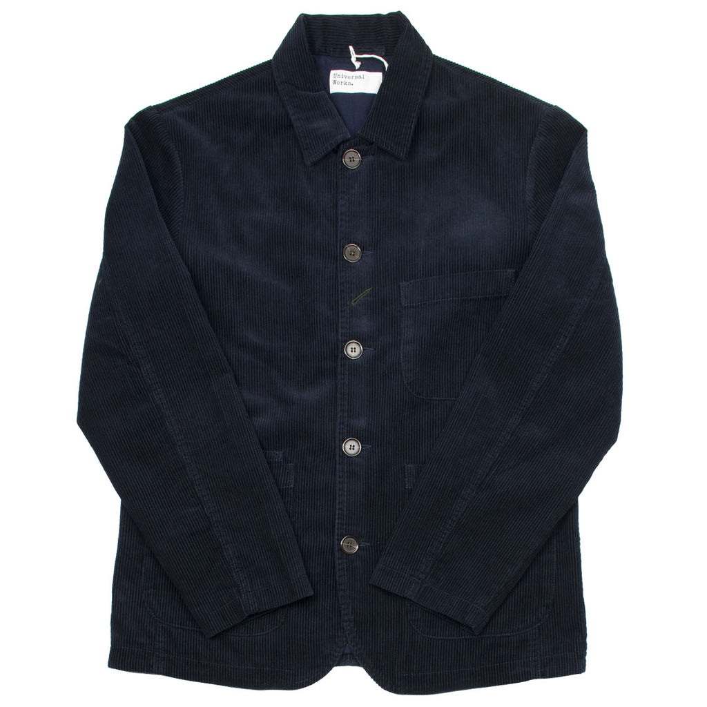 Universal Works - Bakers Jacket Cord - Navy