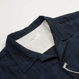 Universal Works - Camp Shirt Yokohama Cotton Linen - Indigo