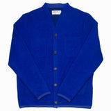 Universal Works - Cardigan Wool Fleece - Blue