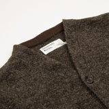 Universal Works - Cardigan Wool Fleece - Brown