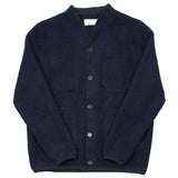 Universal Works - Cardigan Wool Fleece - Navy