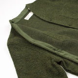 Universal Works - Cardigan Wool Fleece - Olive