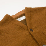 Universal Works - Cardigan Wool Fleece - Rust
