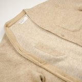 Universal Works - Cardigan Wool Fleece - Stone