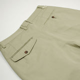 Universal Works - Double Pleat Pant Twill - Stone