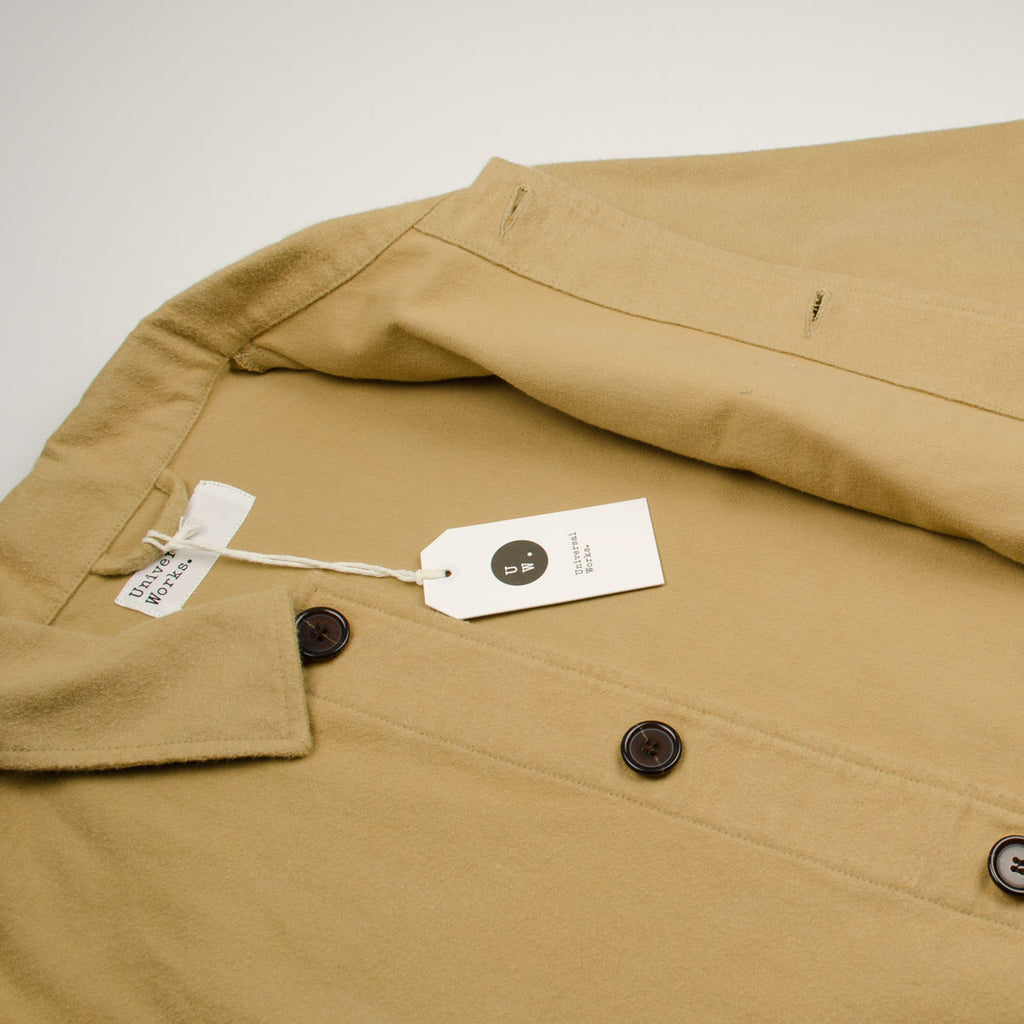 Universal Works - Field Jacket Moleskin - Sand