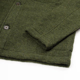 Universal Works - Lumber Jacket Wool Fleece - Olive