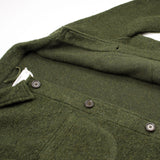 Universal Works - Lumber Jacket Wool Fleece - Olive