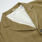 Universal Works - Three Button Jacket Cord - Taupe