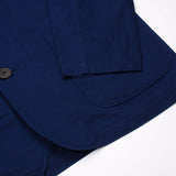 Universal Works - Three Button Jacket Fine Twill - Navy